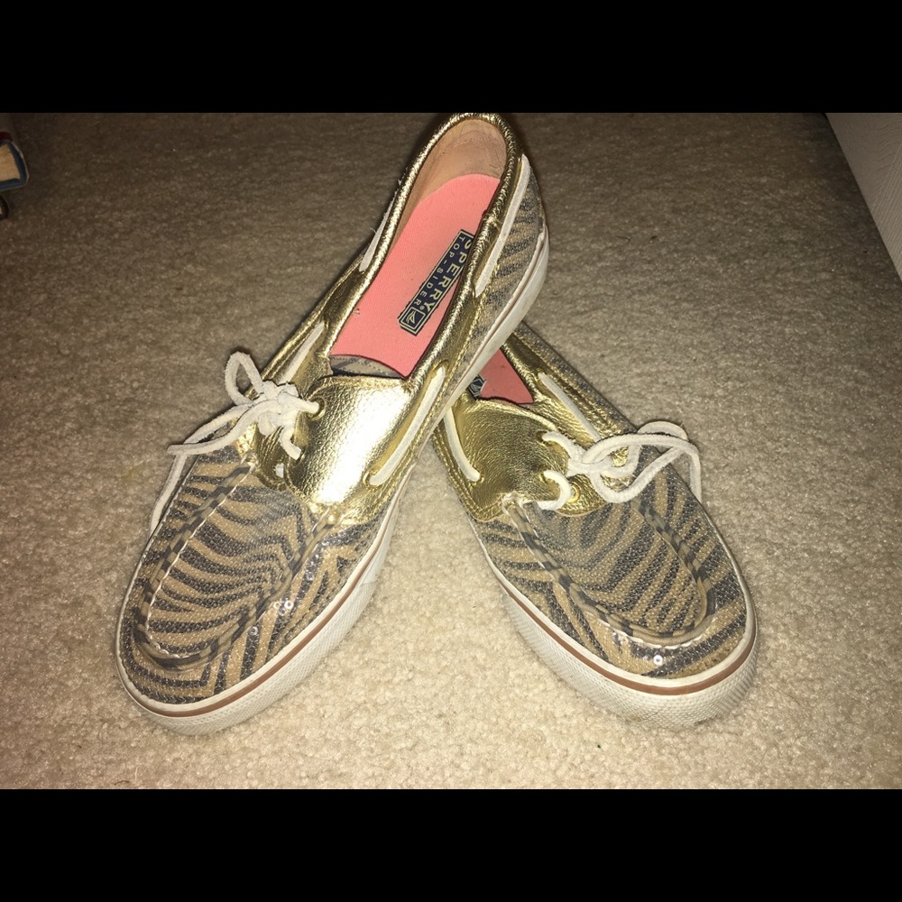 Tiger Striped Sequence Sperry’s